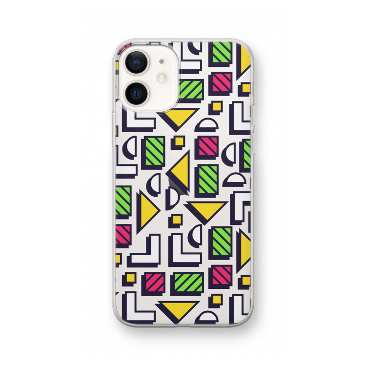 8-bit N°4: iPhone 12 Transparant Hoesje