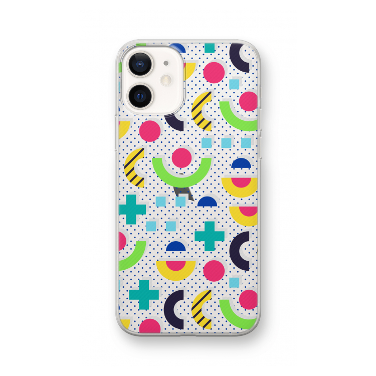 8-bit N°1: iPhone 12 Transparant Hoesje