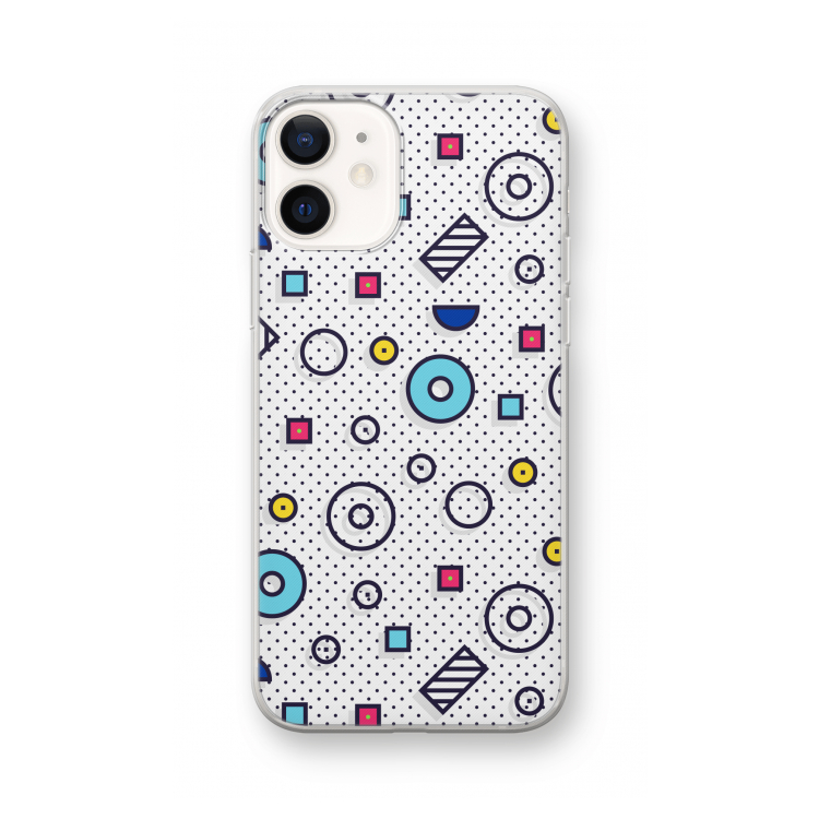 8-bit N°9: iPhone 12 Transparant Hoesje