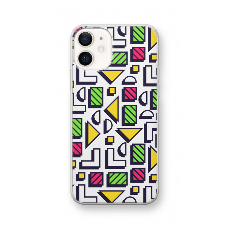 8-bit N°4: iPhone 12 Transparant Hoesje