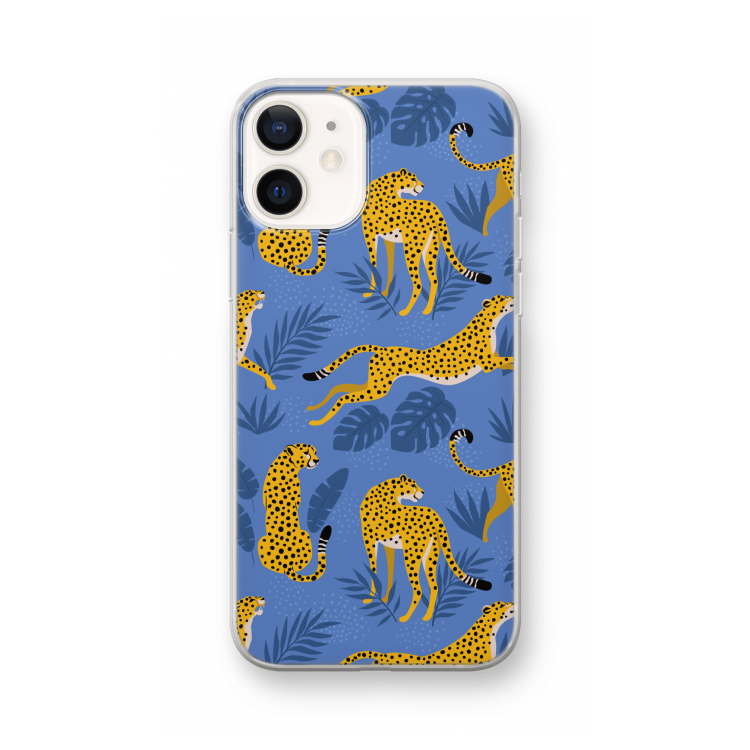 Luipaard: iPhone 12 Transparant Hoesje