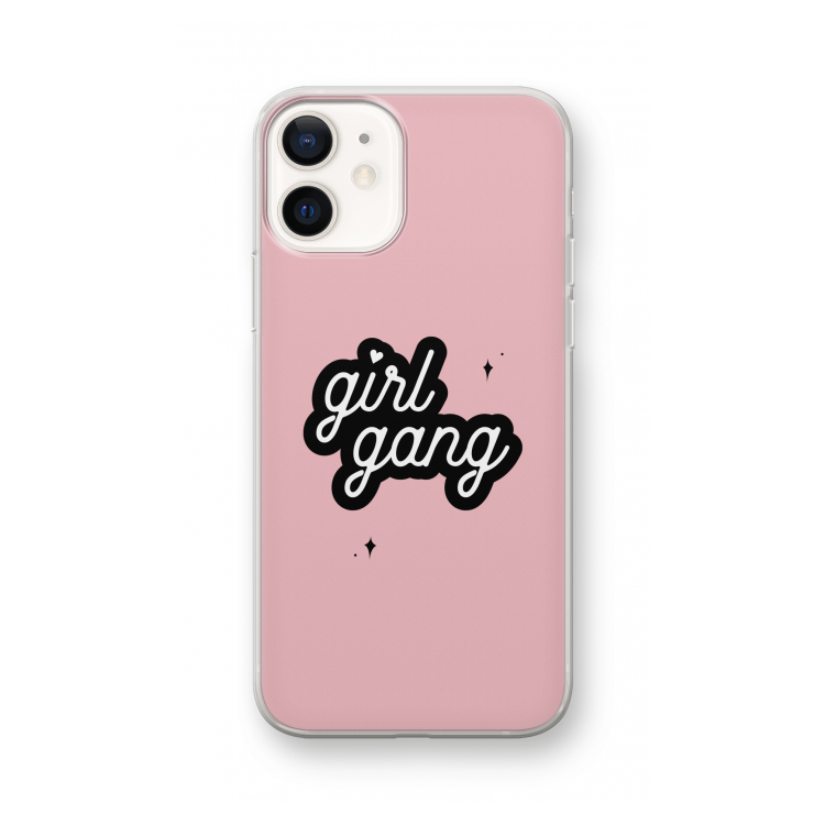 Girl Gang: iPhone 12 Transparant Hoesje