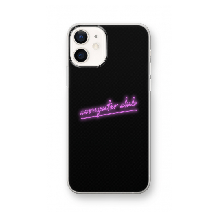 Vice Black: iPhone 12 Transparant Hoesje