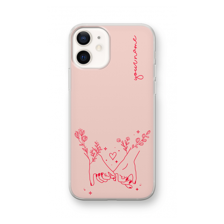 Best Friends: iPhone 12 Transparant Hoesje