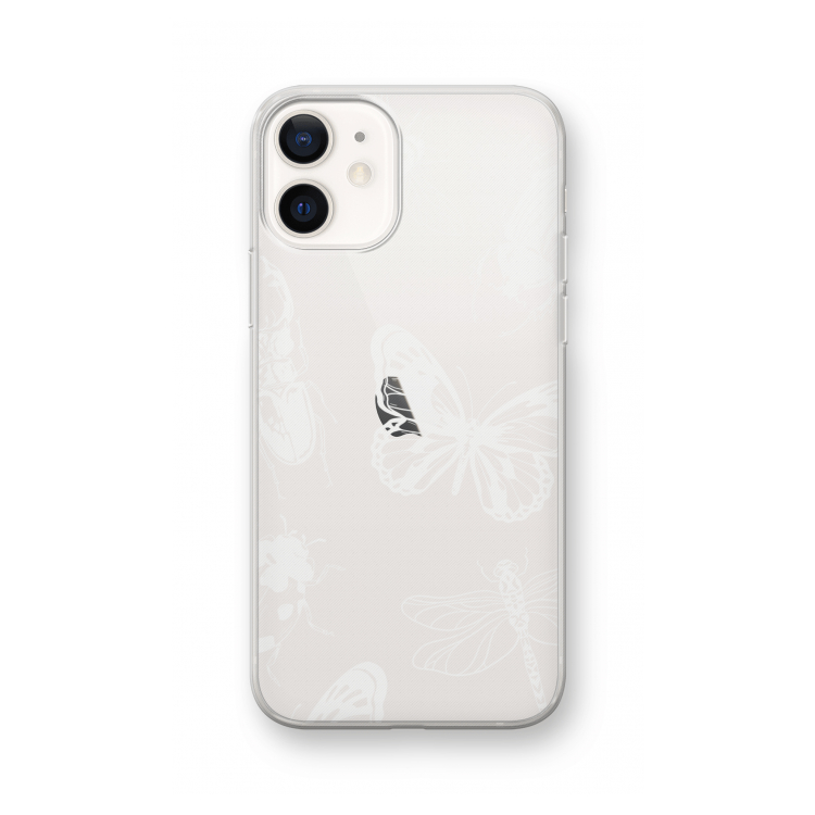 Tiny Bugs: iPhone 12 Transparant Hoesje