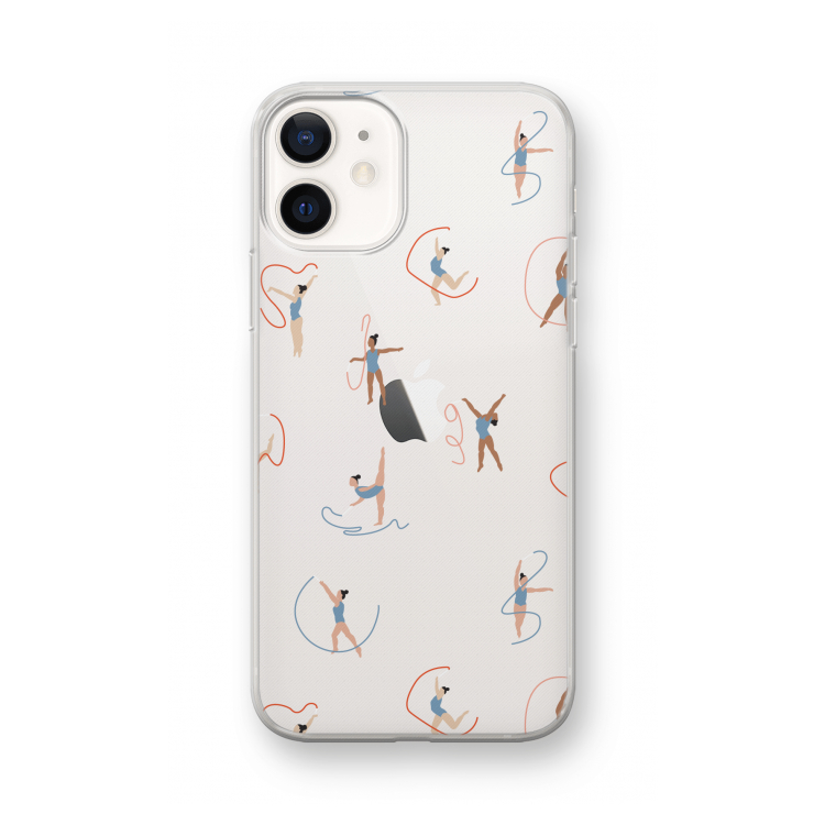 Dancing #3: iPhone 12 mini Transparant Hoesje