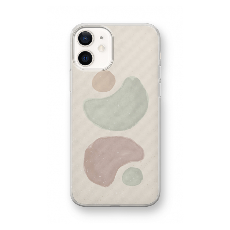 Geo #10: iPhone 12 mini Transparant Hoesje