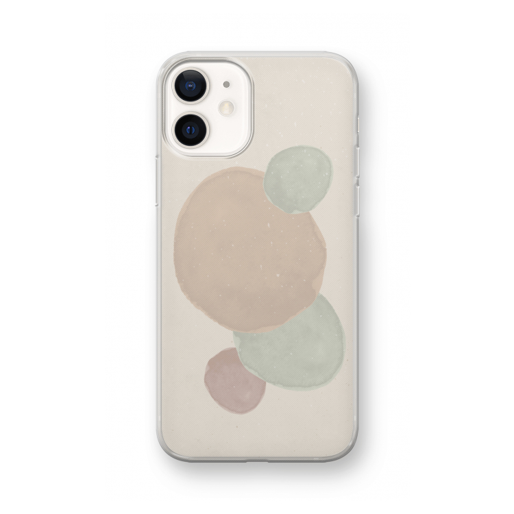 Geo #9: iPhone 12 mini Transparant Hoesje