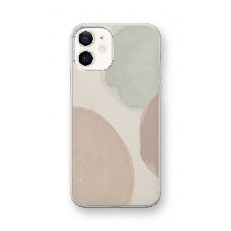 Geo #8: iPhone 12 mini Transparant Hoesje