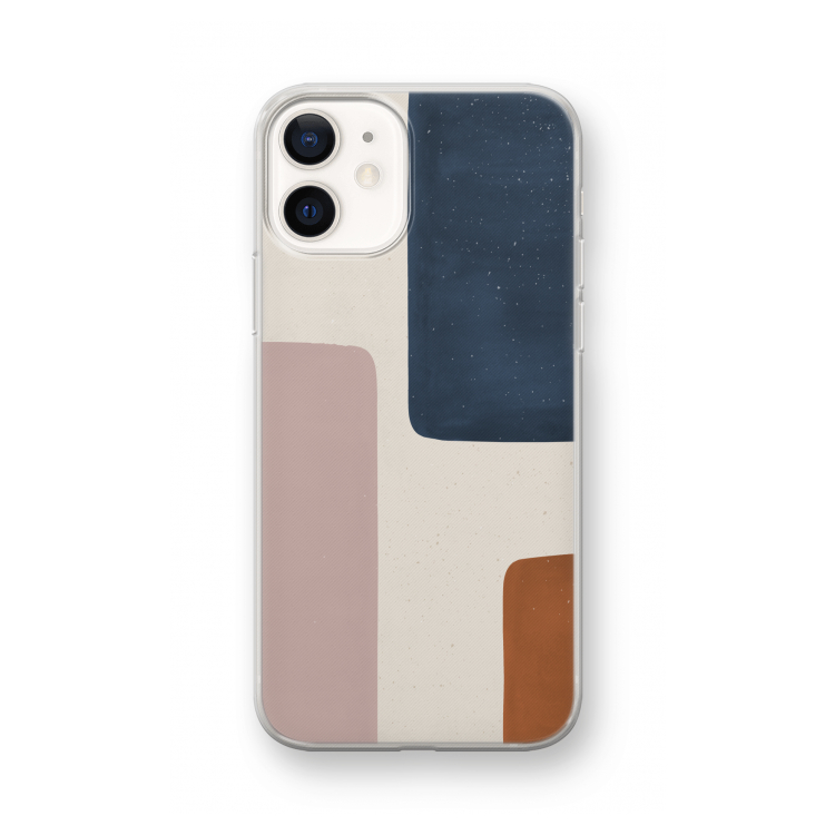 Geo #5: iPhone 12 mini Transparant Hoesje