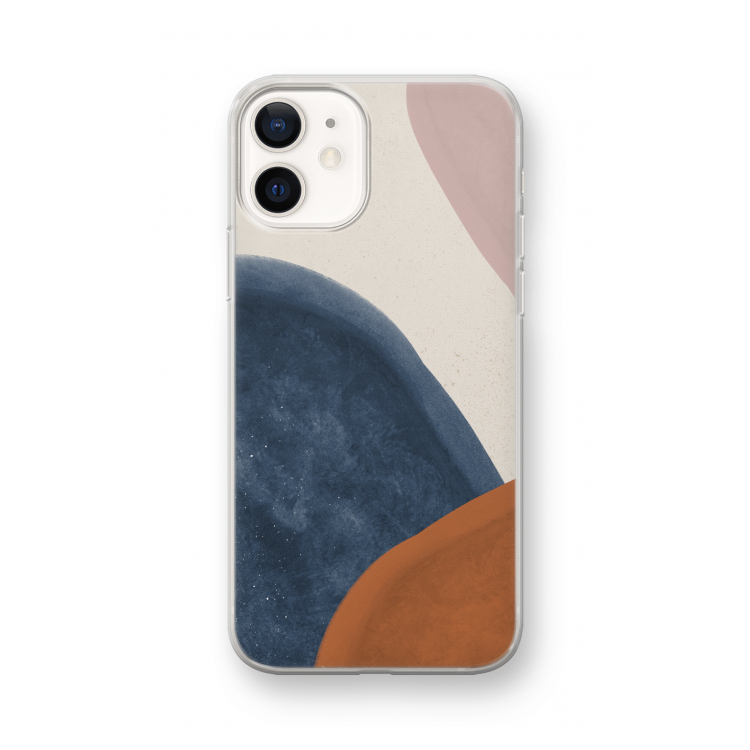 Geo #1: iPhone 12 mini Transparant Hoesje