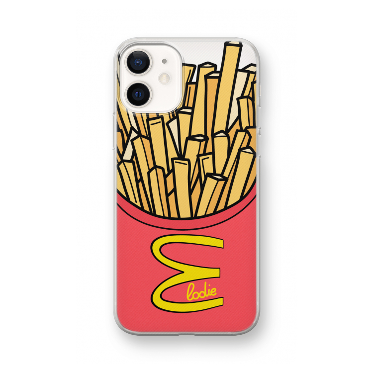 McElodie: iPhone 12 mini Transparant Hoesje