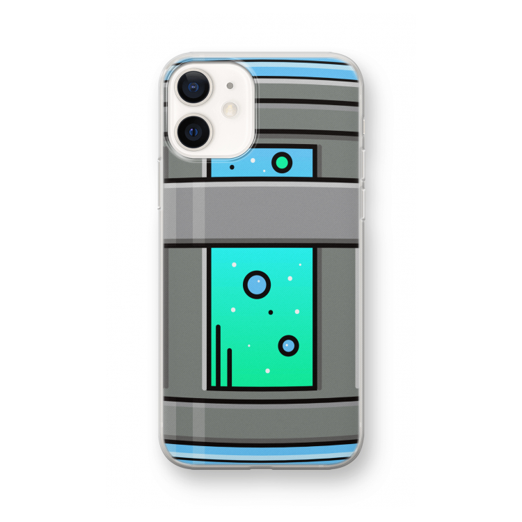 Chug Bottle: iPhone 12 mini Transparant Hoesje
