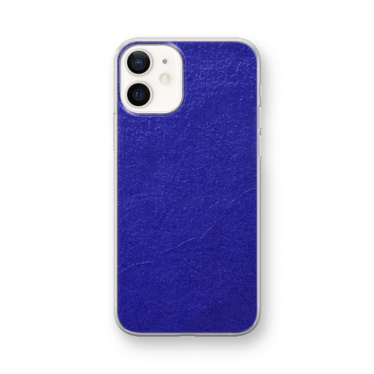 Majorelle Blue: iPhone 12 mini Transparant Hoesje