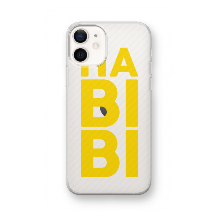 Habibi Majorelle : iPhone 12 mini Transparant Hoesje