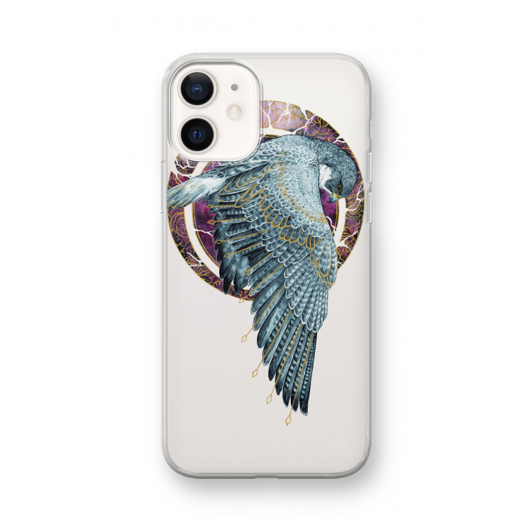 Golden Falcon: iPhone 12 mini Transparant Hoesje