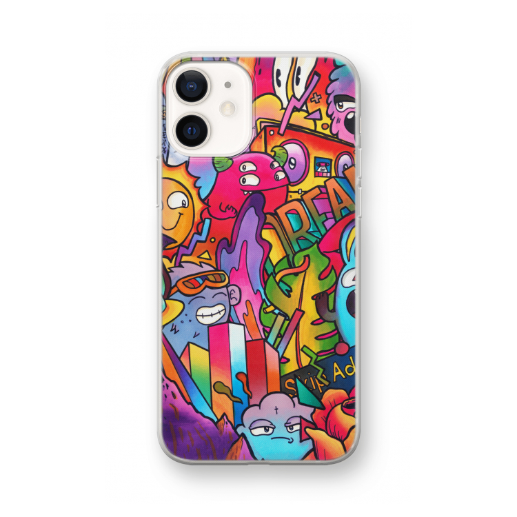 Dreams: iPhone 12 mini Transparant Hoesje