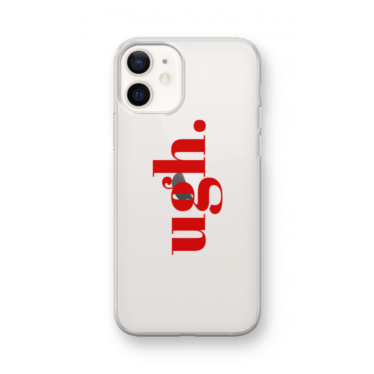 Ugh: iPhone 12 mini Transparant Hoesje