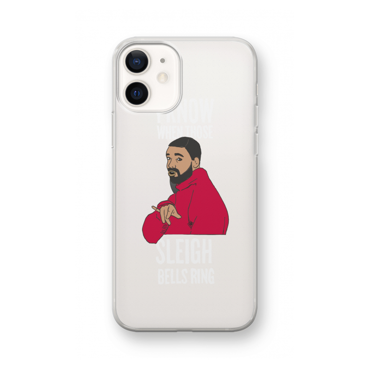 Sleigh Bells Ring: iPhone 12 mini Transparant Hoesje