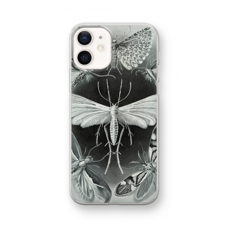 Haeckel Tineida: iPhone 12 mini Transparant Hoesje