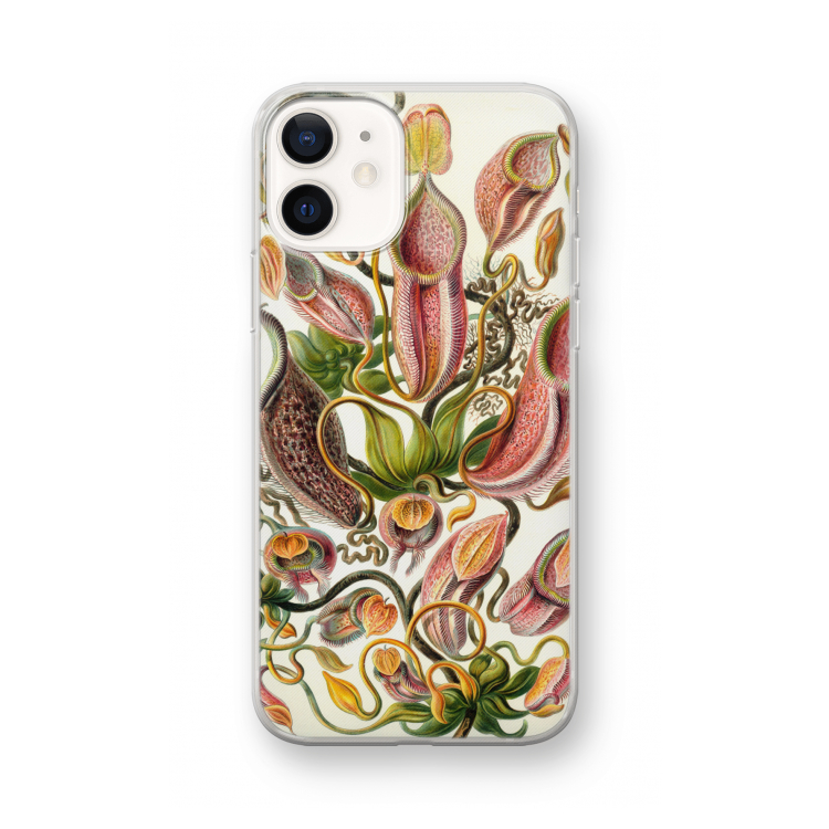 Haeckel Nepenthaceae: iPhone 12 mini Transparant Hoesje