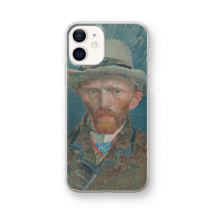 Van Gogh: iPhone 12 mini Transparant Hoesje