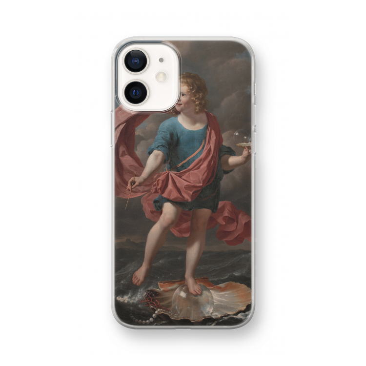 Soap Bubbles: iPhone 12 mini Transparant Hoesje