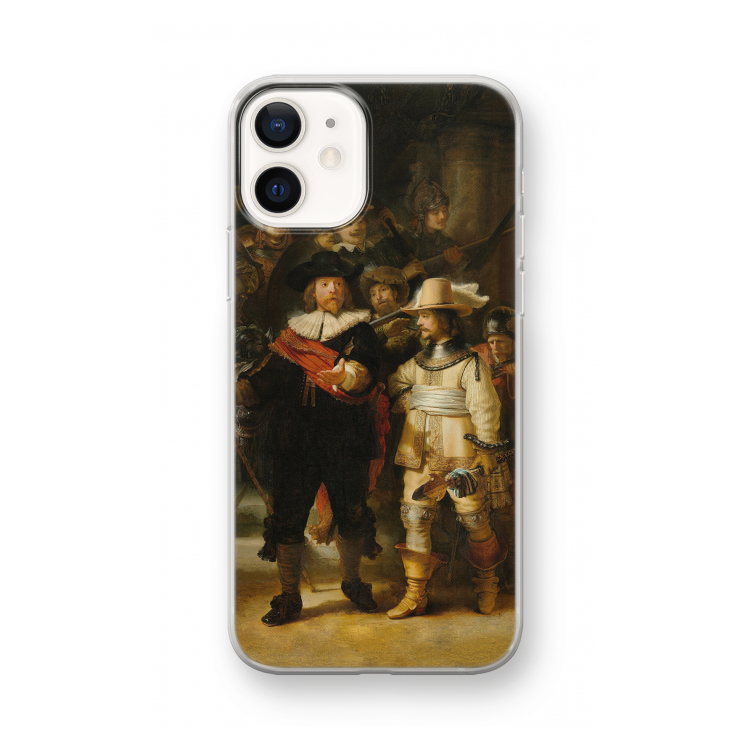 De Nachtwacht: iPhone 12 mini Transparant Hoesje