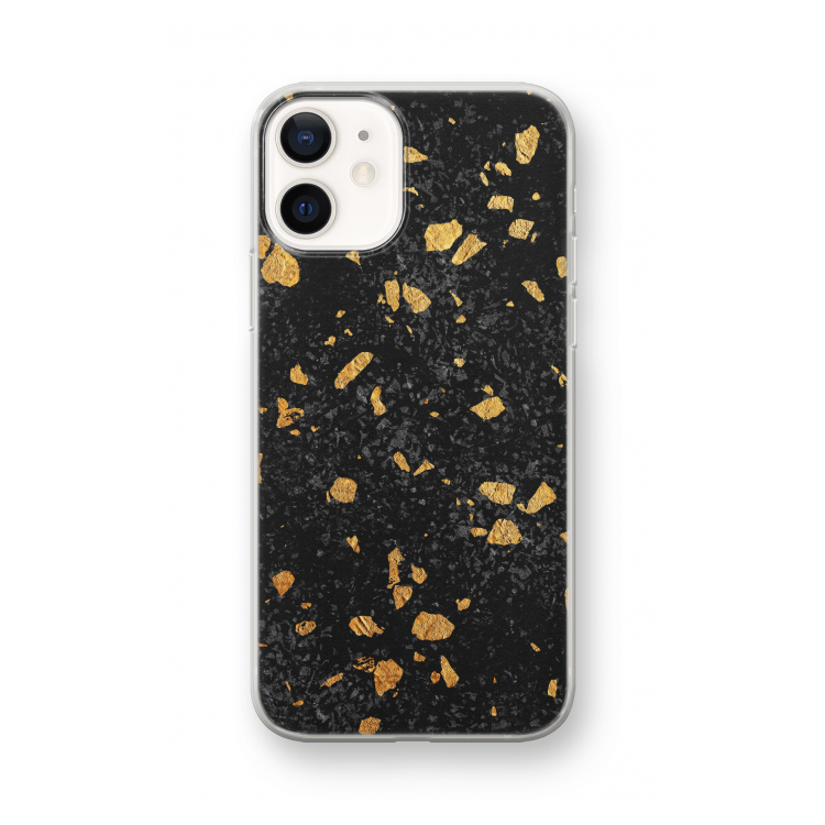 Terrazzo N°7: iPhone 12 mini Transparant Hoesje