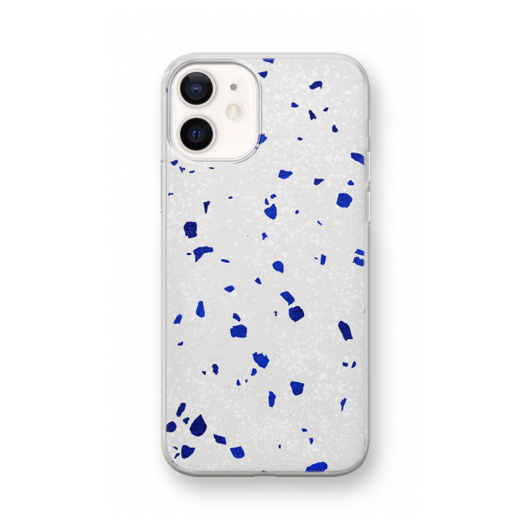Terrazzo N°5: iPhone 12 mini Transparant Hoesje
