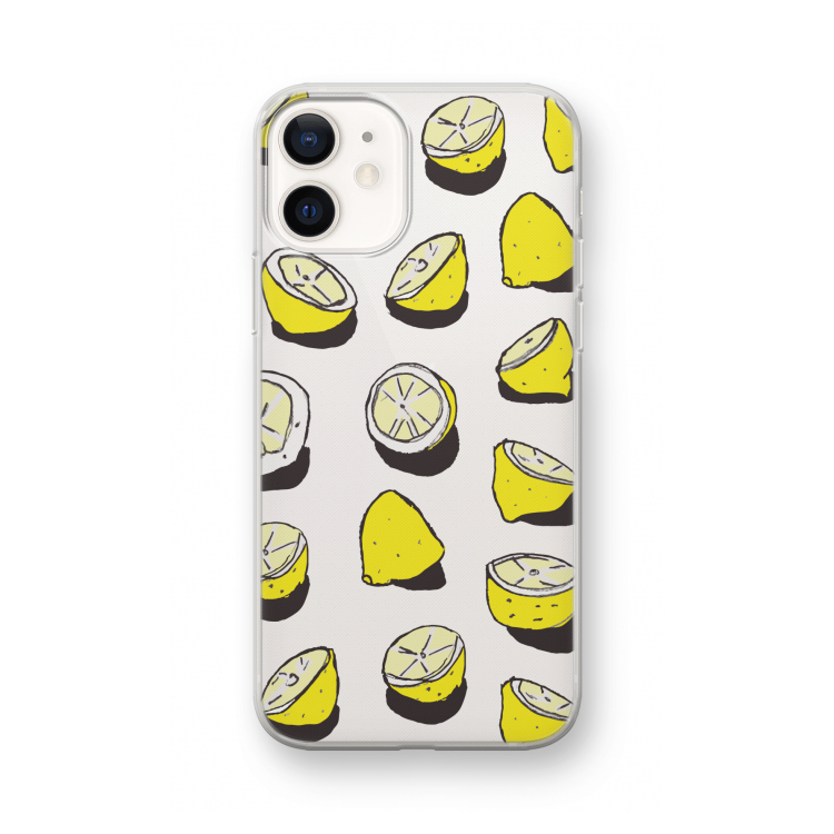 When Life Gives You Lemons...: iPhone 12 mini Transparant Hoesje