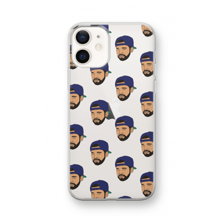 Drake Away: iPhone 12 mini Transparant Hoesje