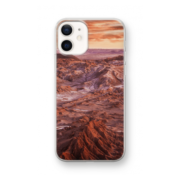Mars: iPhone 12 mini Transparant Hoesje