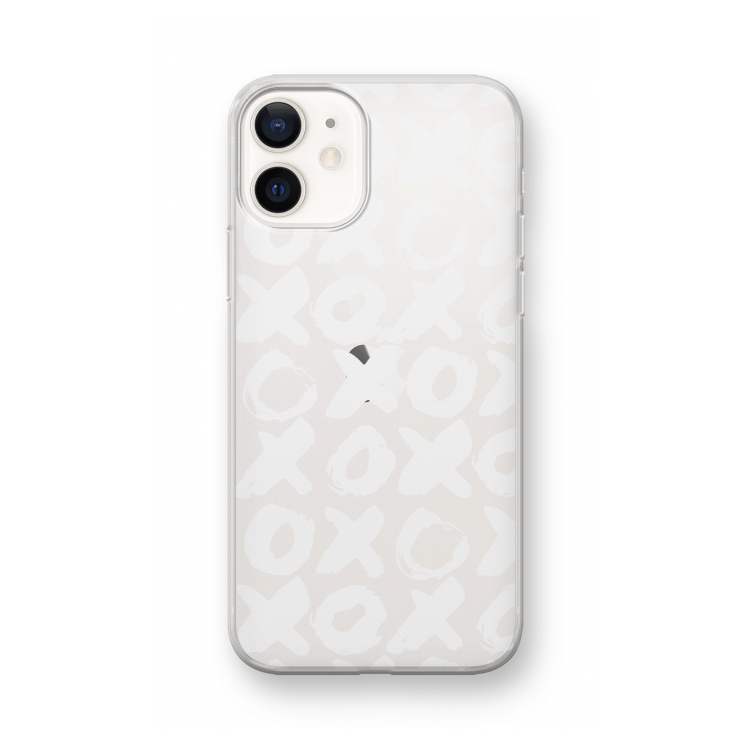 XOXO: iPhone 12 mini Transparant Hoesje