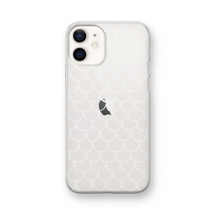 Dakpannetjes: iPhone 12 mini Transparant Hoesje