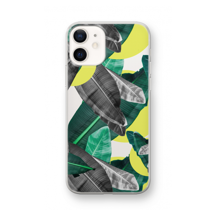 Fantasie jungle: iPhone 12 mini Transparant Hoesje