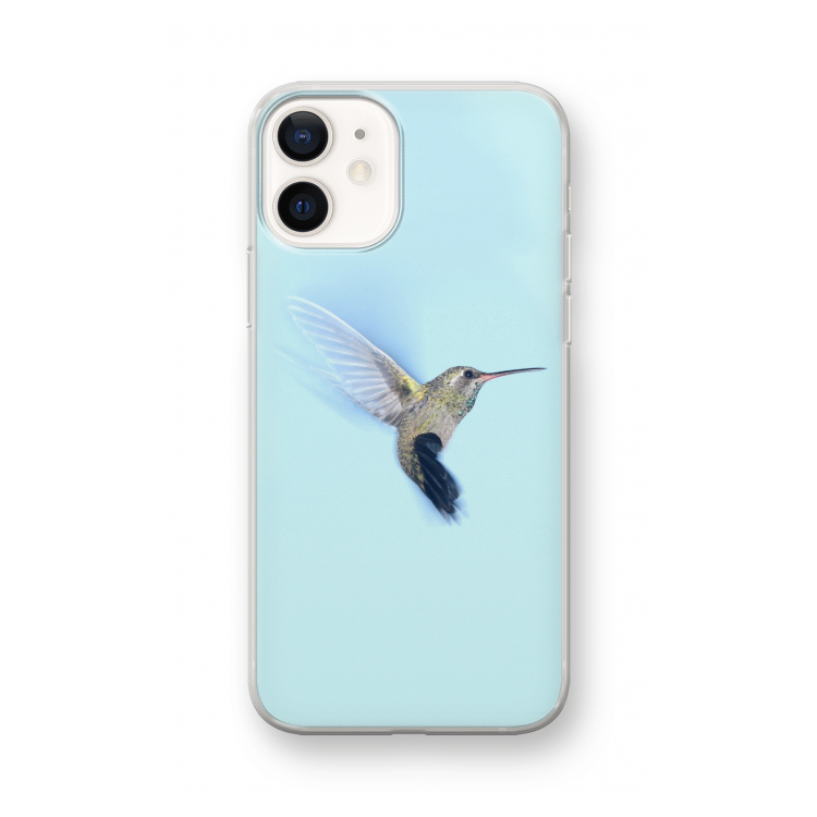 Kolibri: iPhone 12 mini Transparant Hoesje