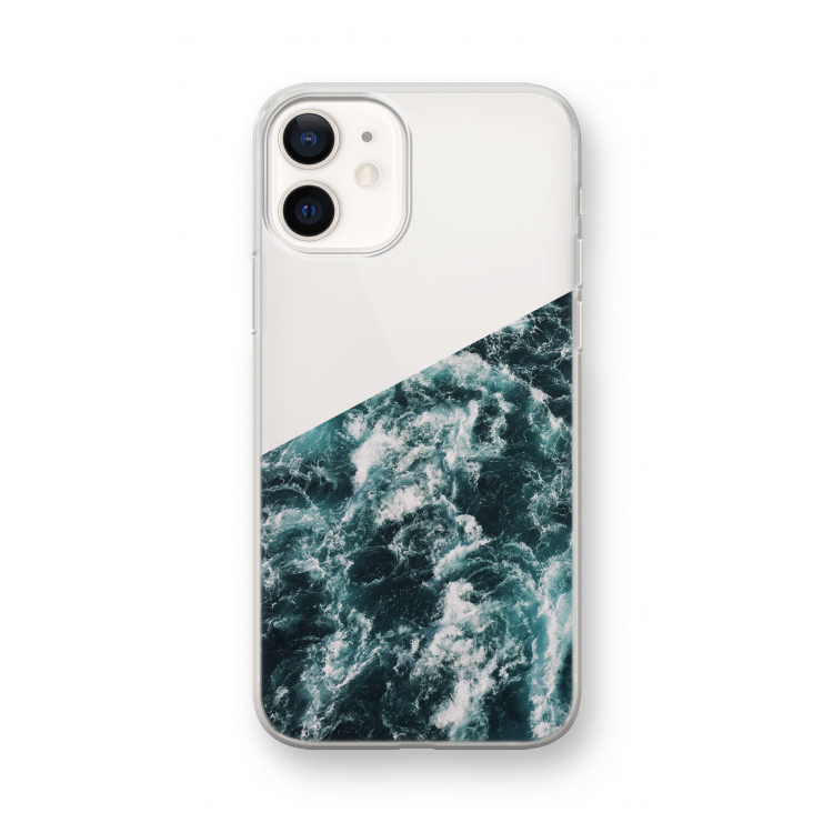 Zee golf: iPhone 12 mini Transparant Hoesje