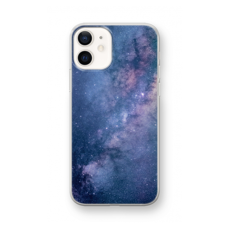Nebula: iPhone 12 mini Transparant Hoesje