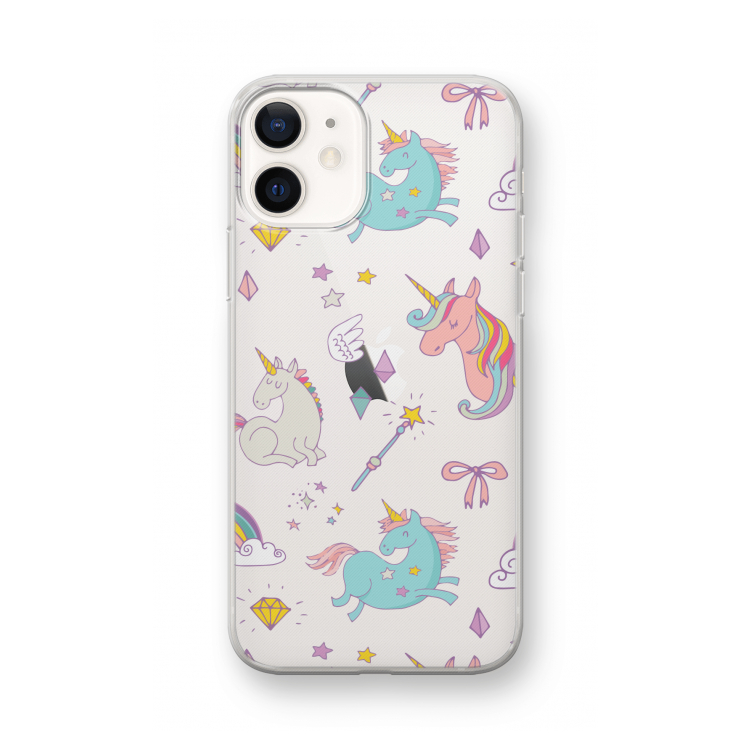 Fantasiewereld: iPhone 12 mini Transparant Hoesje