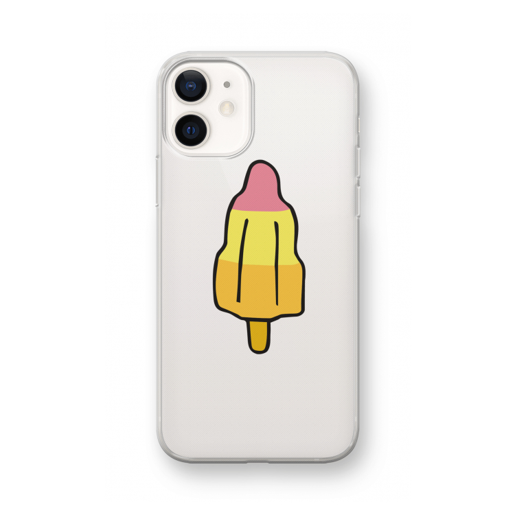 Raketijsje: iPhone 12 mini Transparant Hoesje