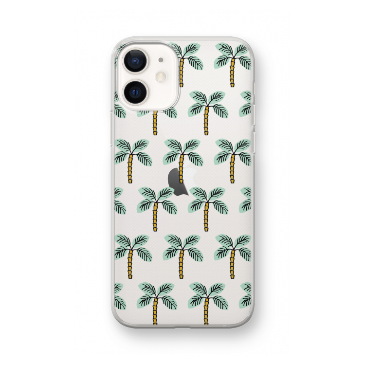 Paradise: iPhone 12 mini Transparant Hoesje