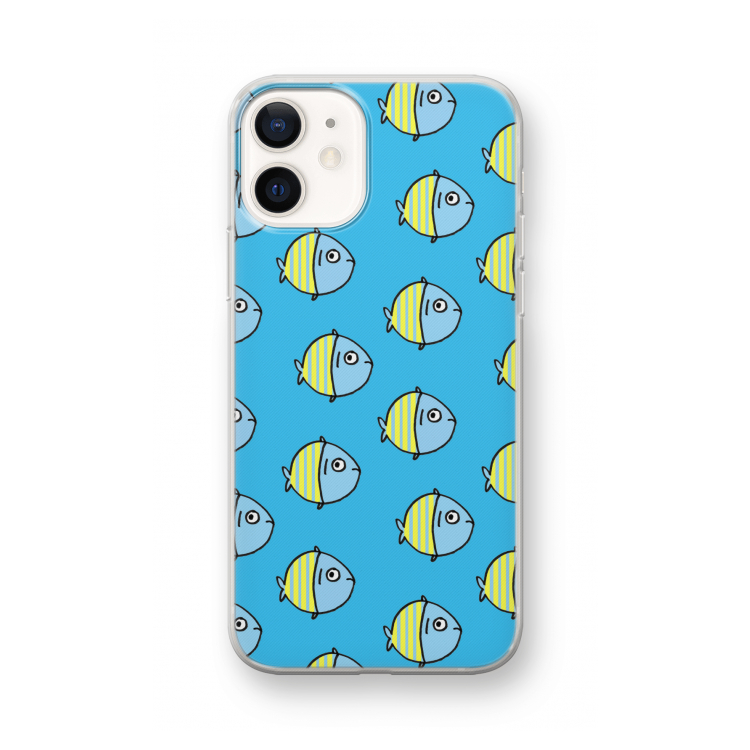 Visjes: iPhone 12 mini Transparant Hoesje