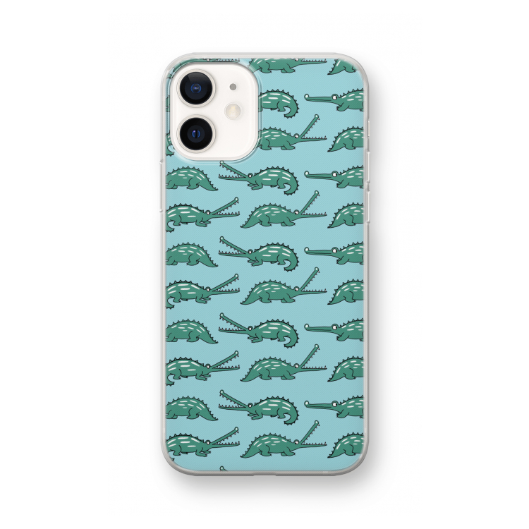 Kroko: iPhone 12 mini Transparant Hoesje