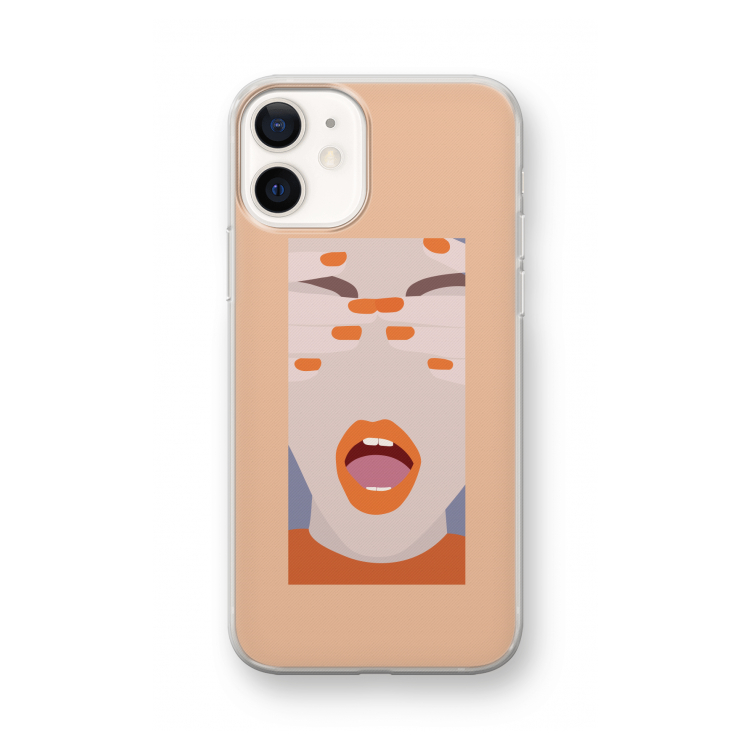 Surprise: iPhone 12 mini Transparant Hoesje