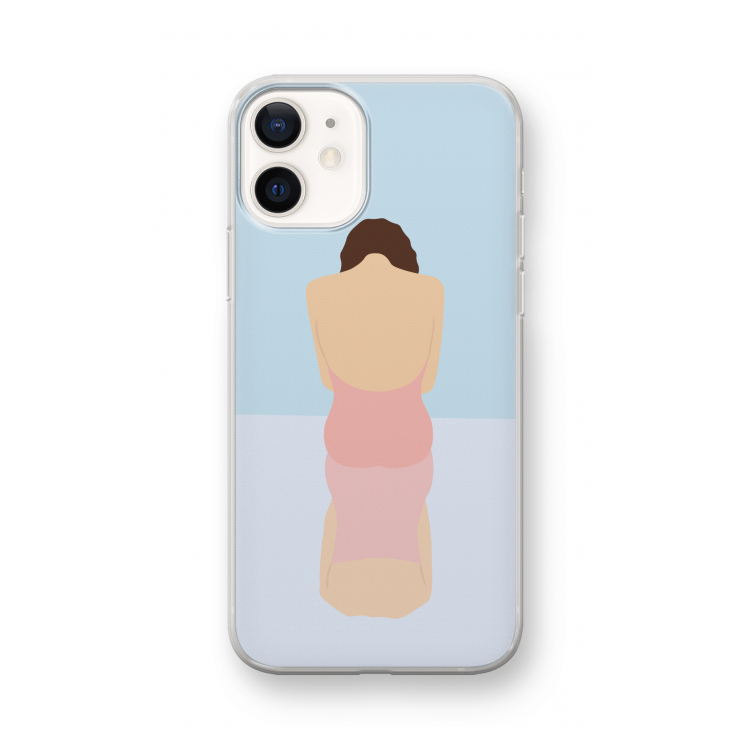 Mirror: iPhone 12 mini Transparant Hoesje