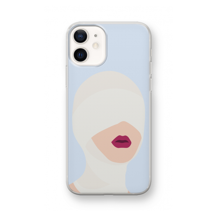 Incognito: iPhone 12 mini Transparant Hoesje