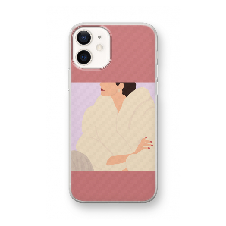 Cosy: iPhone 12 mini Transparant Hoesje