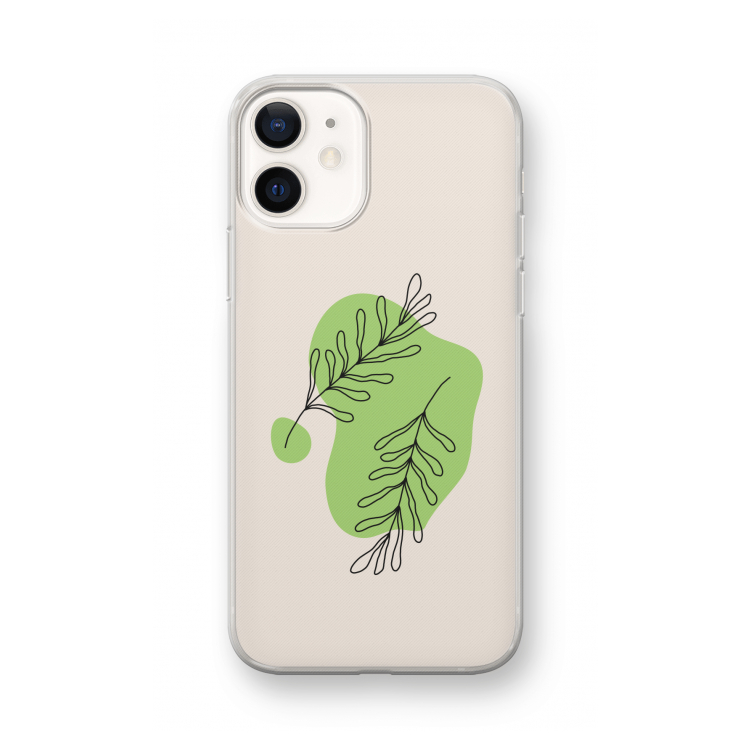 Beleaf in you: iPhone 12 mini Transparant Hoesje
