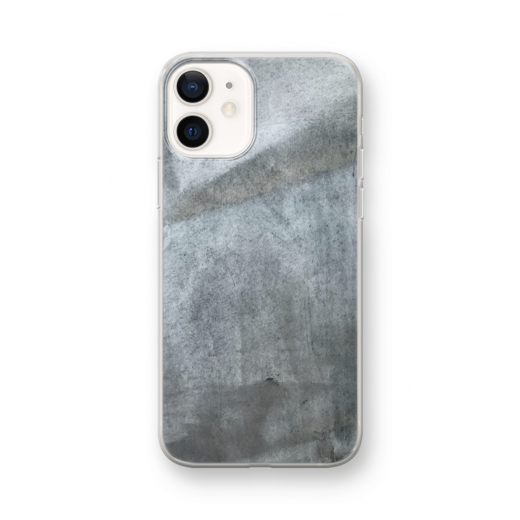 Grey Stone: iPhone 12 mini Transparant Hoesje
